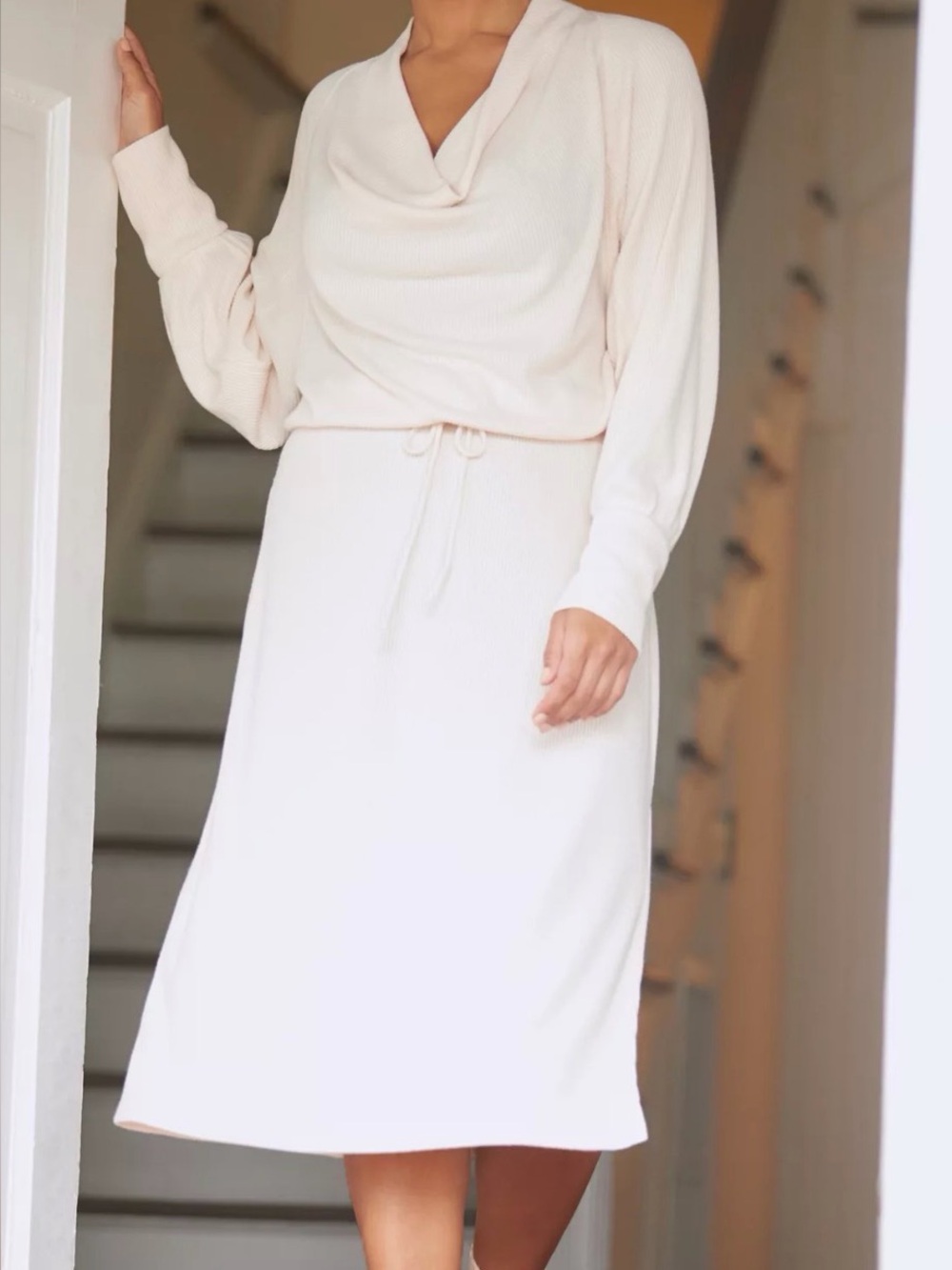 Daily Practice by Anthropologie
Cowl Neck Midi Dress
